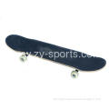 maple skateboard -on white wheels
